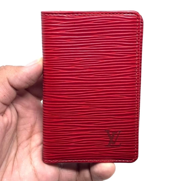 ▪️♦️L\/ RED EPI BIFOLD WALLET ♦️◾️ - Picture 5 of 9